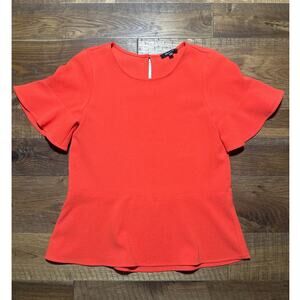 Madewell Red Blouse
